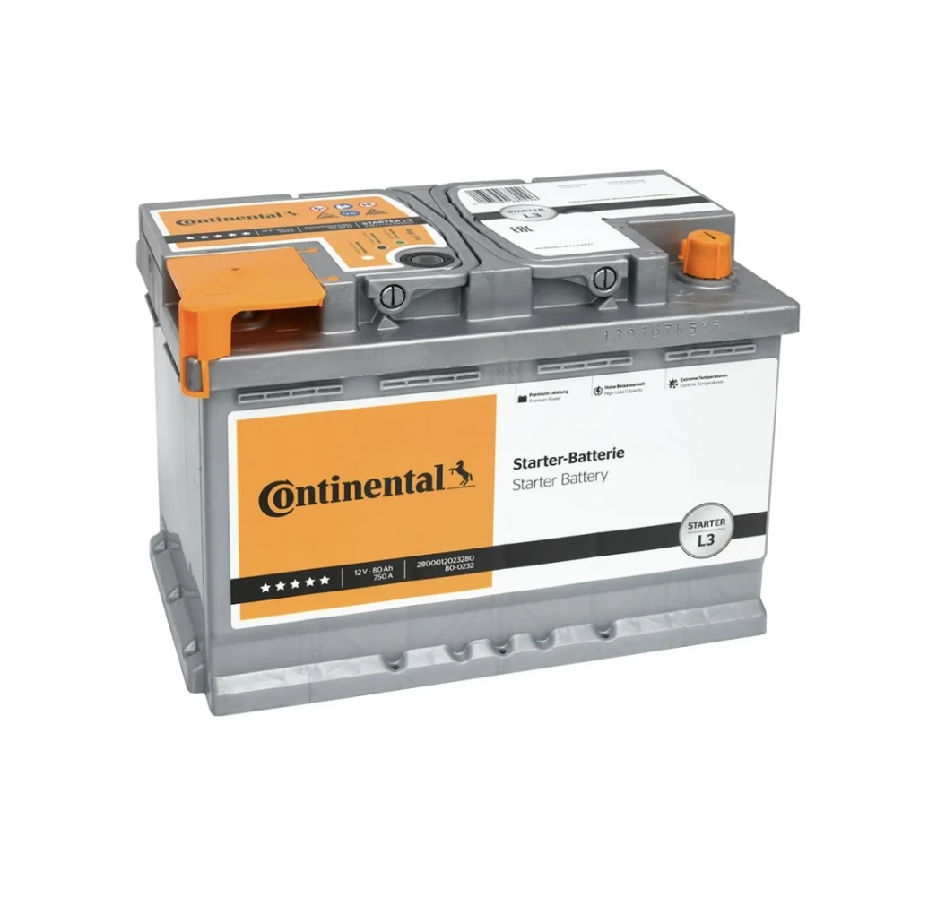 AKUMULATOR CONTINENTAL 80Ah 12V 750 A