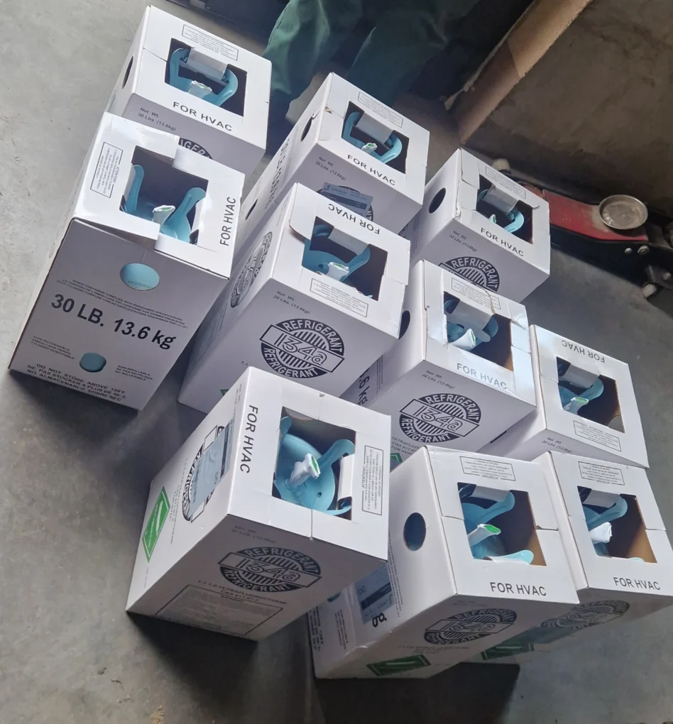 Freon R 134A boca 13.kg.