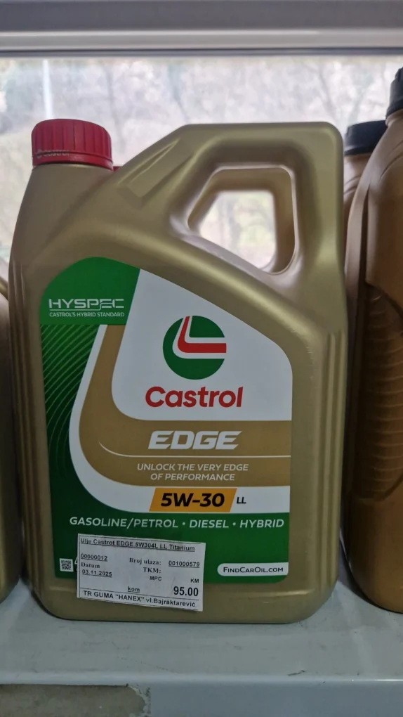 Ulje CASTROL EDGE 30W-30